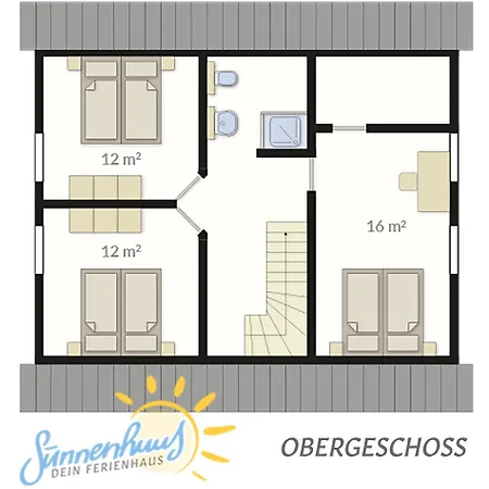 Prázdninový dům Suennenhuus 32 - Dein An Der Thuelsfelder Talsperre *