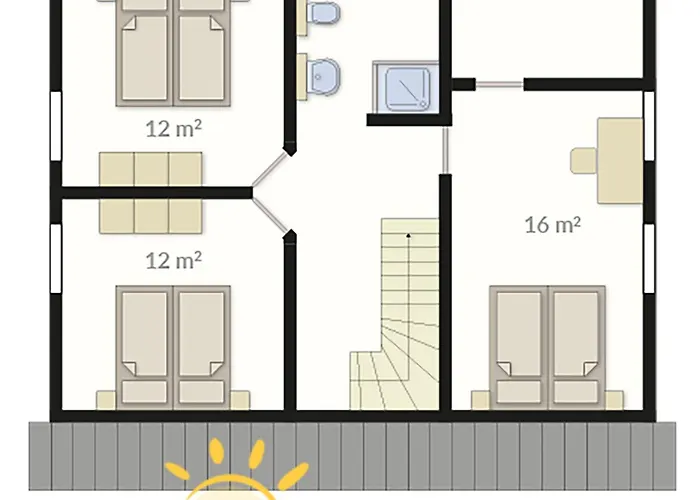 펜션 Suennenhuus 32 - Dein An Der Thuelsfelder Talsperre *